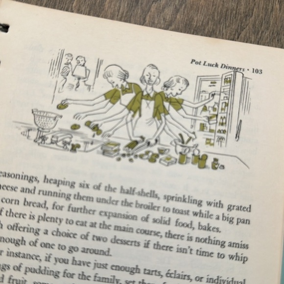 Betty Crockers Vintage Guide To Easy Entertaining Cookbook First Edition 1959 - Picture 8 of 12